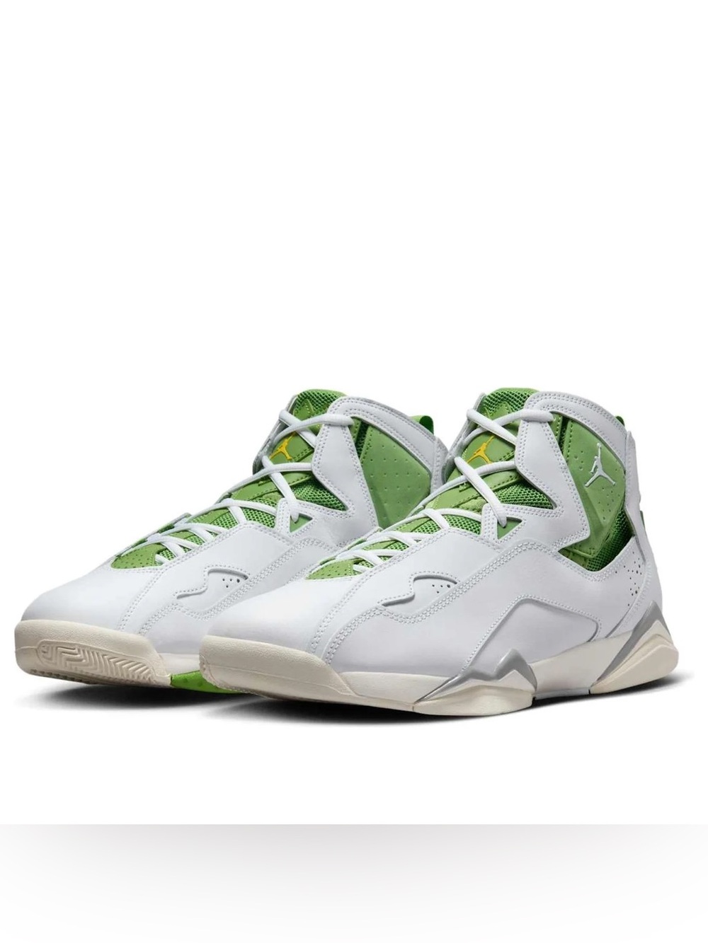 NEW Jordan True Flight: White/Chlorophyll-Sail (Size 10.5)